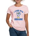 thumbnail image 1 of CafePress - I Stand With Ukraine Women's Light T Shirt - Women's Classic T-Shirt, 1 of 4