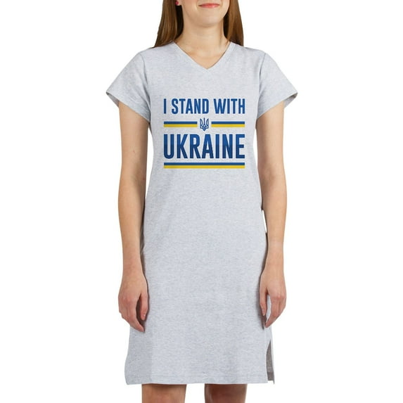 CafePress - I Stand With Ukraine - Women's Nightshirt