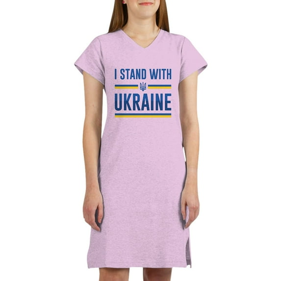 CafePress - I Stand With Ukraine - Women's Nightshirt