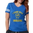 thumbnail image 1 of CafePress - I Stand With Ukraine - Womens Football Shirt, 1 of 1