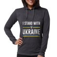 thumbnail image 1 of CafePress - I Stand With Ukraine - Womens Hooded Shirt, 1 of 3