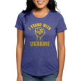 thumbnail image 1 of CafePress - I Stand With Ukraine Womens Tri Blend T Shirt - Womens Tri-blend T-Shirt, 1 of 4