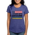 thumbnail image 1 of CafePress - I Stand With Ukraine Womens Tri Blend T Shirt - Womens Tri-blend T-Shirt, 1 of 4