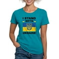 thumbnail image 1 of CafePress - I Stand With Ukraine Womens Tri Blend T Shirt - Womens Tri-blend T-Shirt, 1 of 4