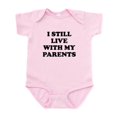 thumbnail image 1 of CafePress - I Still Live With My Parents Body Suit - Baby Light Bodysuit, Size Newborn - 24 Months, 1 of 4