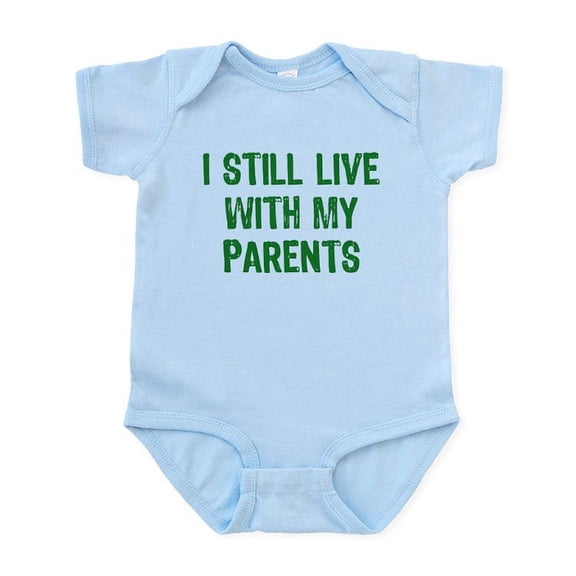 CafePress - I Still Live With My Parents Body Suit - Baby Light Bodysuit, Size Newborn - 24 Months