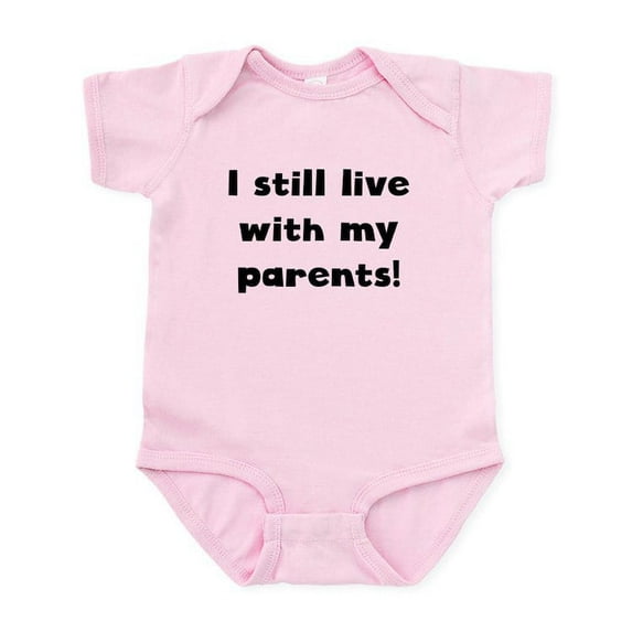 CafePress - I Still Live With My Parents Body Suit - Baby Light Bodysuit, Size Newborn - 24 Months