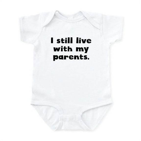 CafePress - I Still Live With My Parents Body Suit - Baby Light Bodysuit, Size Newborn - 24 Months