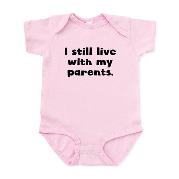 CafePress - I Still Live With My Parents Body Suit - Baby Light Bodysuit, Size Newborn - 24 Months