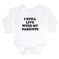 thumbnail image 1 of CafePress - I Still Live With My Parents Body Suit - Long Sleeve Cotton Baby Bodysuit, 1 of 4