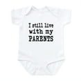 thumbnail image 1 of CafePress - I Still Live With My Parents Infant Bodysuit - Baby Light Bodysuit, Size Newborn - 24 Months, 1 of 4