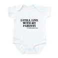 thumbnail image 1 of CafePress - I Still Live With My Parents Infant Bodysuit - Baby Light Bodysuit, Size Newborn - 24 Months, 1 of 4
