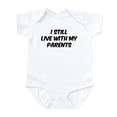 thumbnail image 1 of CafePress - I Still Live With My Parents Infant Bodysuit - Baby Light Bodysuit, Size Newborn - 24 Months, 1 of 4