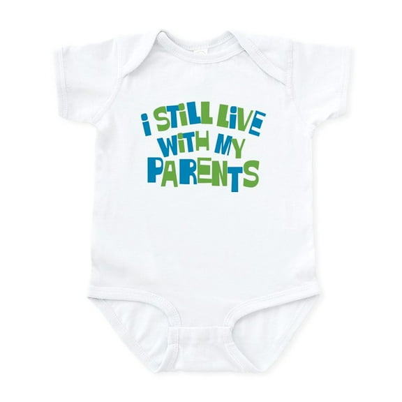 CafePress - I Still Live With My Parents Infant Bodysuit - Baby Light Bodysuit, Size Newborn - 24 Months