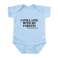 thumbnail image 1 of CafePress - I Still Live With My Parents Infant Bodysuit - Baby Light Bodysuit, Size Newborn - 24 Months, 1 of 4
