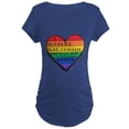 thumbnail image 1 of CafePress - I Support GLBT Rights Maternity Dark T Shirt - Maternity Dark T-Shirt, 1 of 3
