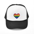 thumbnail image 1 of CafePress - I Support GLBT Rights - Adjustable Unisex Printed Trucker Hat with Mesh Back, 1 of 8