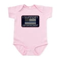 thumbnail image 1 of CafePress - I Support Law Enforcement Infant Bodysuit - Baby Light Bodysuit, Size Newborn - 24 Months, 1 of 4