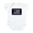 thumbnail image 1 of CafePress - I Support Law Enforcement Infant Bodysuit - Baby Light Bodysuit, Size Newborn - 24 Months, 1 of 4