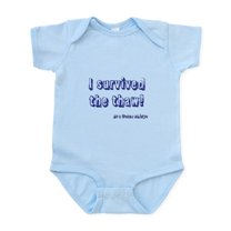 CafePress - I Survived The Thaw Body Suit - Baby Light Bodysuit, Size Newborn - 24 Months