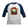 thumbnail image 1 of CafePress - I Teach Little Pumpkins Kids Baseball T Shirt - Kids Cotton Baseball Jersey, 3/4 Sleeve Shirt, 1 of 4