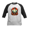 thumbnail image 1 of CafePress - I Teach Little Pumpkins Kids Baseball T Shirt - Kids Cotton Baseball Jersey, 3/4 Sleeve Shirt, 1 of 4