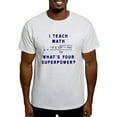 thumbnail image 1 of CafePress - I Teach Math / What's Your Superpowe T Shirt - Men's Classic Graphic T-Shirt, 1 of 4