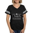 thumbnail image 1 of CafePress - I Teach What's Your Superpower 2 T Shirt - Womens Football Shirt, 1 of 4