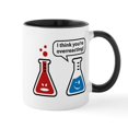 thumbnail image 1 of CafePress - I Think You're Overreacting! Large Mug - 11 oz Ceramic Mug - Novelty Coffee Tea Cup, 1 of 4