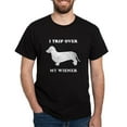 thumbnail image 1 of CafePress - I Trip Over My Wiener Dark T Shirt - Men's Classic Graphic Cotton T-Shirt, 1 of 4