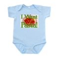 thumbnail image 1 of CafePress - I Want Pasta! Infant Creeper - Baby Light Bodysuit, Size Newborn - 24 Months, 1 of 4