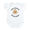 thumbnail image 1 of CafePress - I Was Hatched By Two Chicks Body Suit - Baby Light Bodysuit, Size Newborn - 24 Months, 1 of 4
