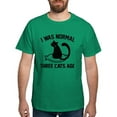 thumbnail image 1 of CafePress - I Was Normal Three Cats Ago Dark T Shirt - Men's Classic Graphic Cotton T-Shirt, 1 of 4