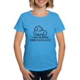 thumbnail image 1 of CafePress - I Was Normal Three Dogs Ago Women's Dark T Shirt - Women's Traditional Fit Dark T-Shirt, 1 of 4