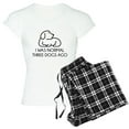 thumbnail image 1 of CafePress - I Was Normal Three Dogs Ago - Women's Light Pajamas, 1 of 4