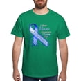 thumbnail image 1 of CafePress - I Wear Blue Because I Love My Grandpa Dark T Shirt - Men's Classic Graphic Cotton T-Shirt, 1 of 4