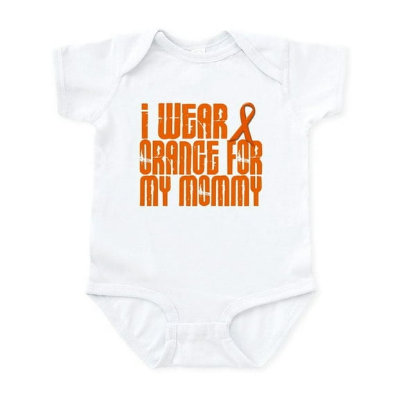 CafePress - I Wear Orange For My Mommy 16 Infant Bodysuit - Baby Light Bodysuit, Size Newborn - 24 Months