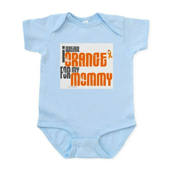 CafePress - I Wear Orange For My Mommy 6 Infant Bodysuit - Baby Light Bodysuit, Size Newborn - 24 Months