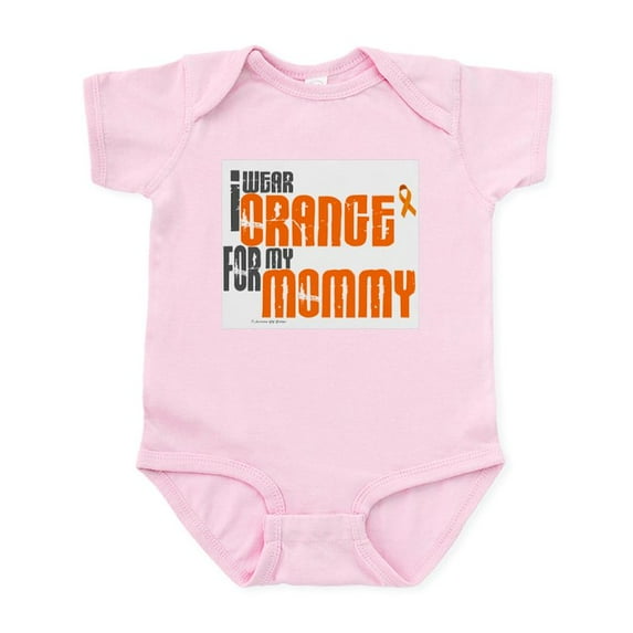 CafePress - I Wear Orange For My Mommy 6 Infant Bodysuit - Baby Light Bodysuit, Size Newborn - 24 Months