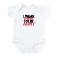 thumbnail image 1 of CafePress - I Wear Pink For My Aunt 5 Infant Bodysuit - Baby Light Bodysuit, Size Newborn - 24 Months, 1 of 4