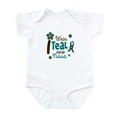 thumbnail image 1 of CafePress - I Wear Teal For My Nana 12 Infant Bodysuit - Baby Light Bodysuit, Size Newborn - 24 Months, 1 of 4