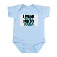 thumbnail image 1 of CafePress - I Wear Teal For My Nana 5 Infant Bodysuit - Baby Light Bodysuit, Size Newborn - 24 Months, 1 of 4