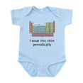 thumbnail image 1 of CafePress - I Wear This Shirt Periodically Body Suit - Baby Light Bodysuit, Size Newborn - 24 Months, 1 of 4