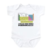 CafePress - I Wear This Shirt Periodically Periodic Table Infa - Baby Light Bodysuit, Size Newborn - 24 Months