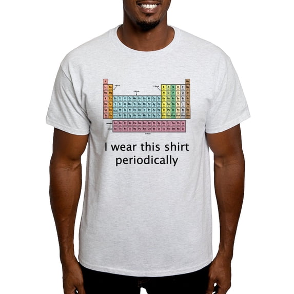 CafePress - I Wear This Shirt Periodically T Shirt - Light T-Shirt - CP