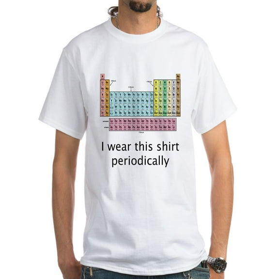 CafePress - I Wear This Shirt Periodically T-Shirt - Men's Classic T-Shirts