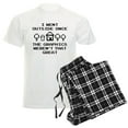 thumbnail image 1 of CafePress - I Went Outside Once Men's Light Pajamas - Men's Light Loose Fit Cotton Pajama Set, 1 of 7