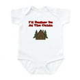 thumbnail image 1 of CafePress - I'd Rather Be At The Cabin Infant Bodysuit - Baby Light Bodysuit, Size Newborn - 24 Months, 1 of 4