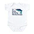 thumbnail image 1 of CafePress - I'd Rather Be Fishing With My Grandpa Infant Bodys - Baby Light Bodysuit, Size Newborn - 24 Months, 1 of 4