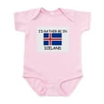 thumbnail image 1 of CafePress - I'd Rather Be In Iceland Infant Bodysuit - Baby Light Bodysuit, Size Newborn - 24 Months, 1 of 4